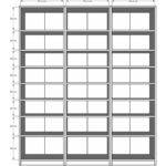 Asra Trend %100 MDFLAM Beyaz Kitaplık K-20 - Görsel 3