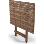 Barış Ahşap Ahşap Katlanır 4 Kişilik Minderli Masa Sandalye Seti Balkon Bahçe Teras Masa Sandalye Seti - Görsel 3