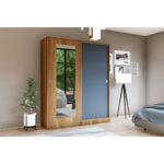 Metalia Gm 345 Sedef 2 Kapılı Sürgülü Aynalı Gardrop - Görsel 2