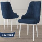 Canisa Concept Ram Serisi, 80 x 132 cm Açılabilir Masa Takımı, Beyaz Masa 4 Sandalye - Görsel 4