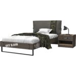 Setay Offroad Çocuk Odası Takımı - Dolap, Karyola, Komodin Şifonyer - Görsel 4