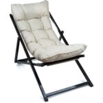 Hastunç Minderli - Bora Şezlong Seti Bahçe&balkon&teras&plaj Katlanır Set -1 Şezlong 1 Sehpa - Görsel 4