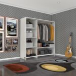 Kenzlife giysi dolabı mükremin 150*150*40 byz gardırop