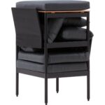 Limni Home Mini Multilounge Bahçe Balkon Seti, Şezlong - Görsel 5