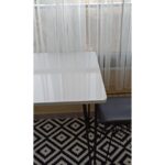 Bambeds Mobilya 60X90 Beyaz Masa Balkon Masası Ders Calısma Masası - Görsel 3
