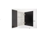 T Designo Asya Mutfak Üst Modül  Çok Amaçlı Dolap 60 cm - Antrasit - Görsel 2