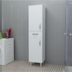 T Designo Tudor Banyo Boy Dolabı-Çok Amaçlı Dolap-Kiler Dolabı 40 cm Beyaz