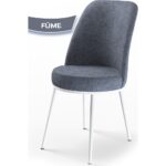 Canisa Concept Nil Serisi, Beyaz Masa 70X110  Sabit Yemek Masası Takımı, 4 Sandalye - Görsel 3