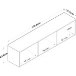 Rani EA103 Portmanto Üst Modülü Çok Amaçlı Dolap Beyaz - Görsel 2