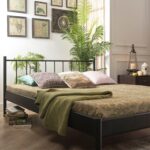 Unimet Falez-S Çift Kişilik Ferforje Metal Karyola-Siyah - Görsel 3