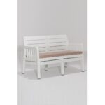 Mobetto Lara 2'li Koltuk Balkon&teras Bahçe Koltuk / Beyaz - Görsel 2