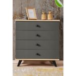 Aeka AE-1047 Artemis Şifonyer 4 Çekmeceli, Komodin