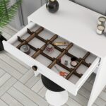 Variant Mobilya Variant Lizbon Mini Makyaj Masası - Beyaz / Beyaz - Görsel 2