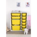 Pratico Çok Amaçlı Oyuncak Dolabı Sarı 2D2K6U - Görsel 4