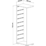 Pratico 7 Sepetli Gri Çok Amaçlı Oyuncak Dolabı - Görsel 2
