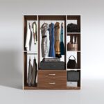 Kenzlife giysi dolabı orhan 175*120*40 cvz gardırop 2 çekmeceli - Görsel 2