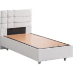 Setay Almada Baza Başlık Letto Yatak Seti - Beyaz - Görsel 4