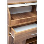 Sivas Gözde   Ahşap Dolaplı Çekmeceli Mutfak Kiler Dolabı Büyük Ekmeklik - Görsel 2