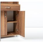 Sivas Gözde   Ahşap Dolaplı Çekmeceli Mutfak Kiler Dolabı Büyük Ekmeklik - Görsel 3