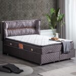 Setay Barselona İkili Set Tek Kişilik Baza Başlık - Antrasit