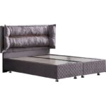 Setay Barselona İkili Set Tek Kişilik Baza Başlık - Antrasit - Görsel 3