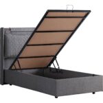 Setay Zagreb İkili Set Tek Kişilik Baza Başlık - Gri - Görsel 2