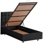 Setay Almada İkili Set Tek Kişilik, Baza Başlık - Antrasit - Görsel 2