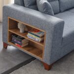 Eymense Tloft Köşe Koltuk Takımı Gri - Görsel 2