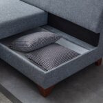 Eymense Tloft Köşe Koltuk Takımı Gri - Görsel 4