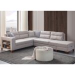 Eymense Tloft Köşe Koltuk Takımı Krem