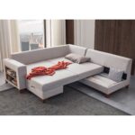 Eymense Tloft Köşe Koltuk Takımı Krem - Görsel 5