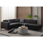 Eymense West Köşe Koltuk Antrasit Keten