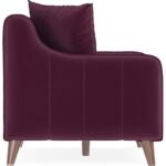 Enza Home Fabia 2'li Koltuk, Tay Tüyü - Bordo - Görsel 2