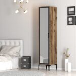 Variant Mobilya Kumsal 1 Kapılı (R) Gardrop - Lidya / Antrasit - Görsel 4