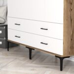 Variant Mobilya Kumsal 4 Kapılı (Tt) Gardrop - Lidya / Beyaz - Görsel 4