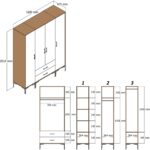 Variant Mobilya Kumsal 4 Kapılı (Ptr) Gardrop - Lidya / Lidya - Görsel 5