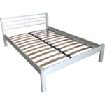 Unimet Asos-S Çift Kişilik Ferforje Metal Karyola-Beyaz - Görsel 5