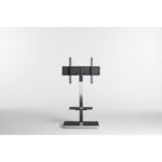 Sonorous Pl 2710 Blk-Slv-W Tekerlekli 39'' - 65'' Tv LED & LCD Televizyon Sunum Sehpası ( Siyah Gümüş ) - Görsel 3