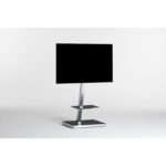 Sonorous Pl 2710 Blk-Slv-W Tekerlekli 39'' - 65'' Tv LED & LCD Televizyon Sunum Sehpası ( Siyah Gümüş ) - Görsel 4