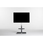 Sonorous Pl 2710 Blk-Slv-W Tekerlekli 39'' - 65'' Tv LED & LCD Televizyon Sunum Sehpası ( Siyah Gümüş ) - Görsel 5