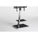 Sonorous Pl 2710 Blk-Slv-W Tekerlekli 39'' - 65'' Tv LED & LCD Televizyon Sunum Sehpası ( Siyah Gümüş ) - Görsel 6