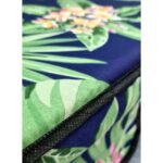 Mor Minder Salıncak Minder Seti Tenteli Yeşil Yaprak Salıncak Minder Seti 2 Kişilik Süngerli Işbir Gri Sünger - Görsel 2