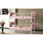 Mobilya Bazarı Melisa Metal Ahşap Tek Kişilik Ranza