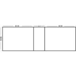 Asra Trend Masif Ahşap Tablalı Katlanır Masa - Çalışma Yemek Mutfak Masası Asra Trend Km-22 Çam - Görsel 4