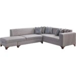 Eymense West Köşe Koltuk Takımı Krem Keten - Görsel 3