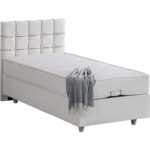 Setay Tavira İkili Set Tek Kişilik Baza Başlık Seti - Beyaz - Görsel 4