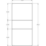 Asra Trend %100 MDFLAM Katlanır Mutfak Masası Asra Trend KM-29 - Görsel 4