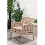 ModaLife Lara 3+1+1+S Bahçe Takımı  Balkon - Bahçe - Teras  Mobilyası / Cappucino - Görsel 4