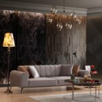 Eymense Troy Koltuk Takımı Kahve 3+1 - Görsel 2