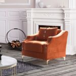 Eymense Almoda Çekyatlı Koltuk Takımı Kiremit Antrasit 3+3+1+1 - Görsel 3